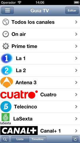 Imagen de la App Guia Tv