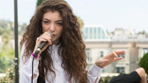 Cantante Lorde