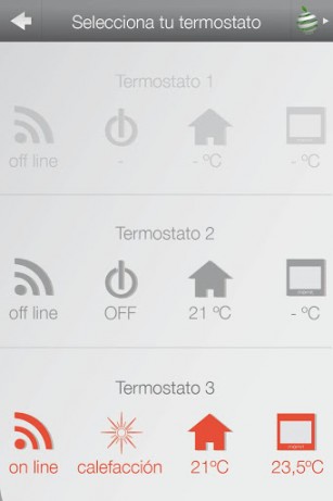 app momit smart thermostat