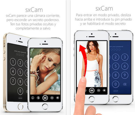 App sxCAM iOS