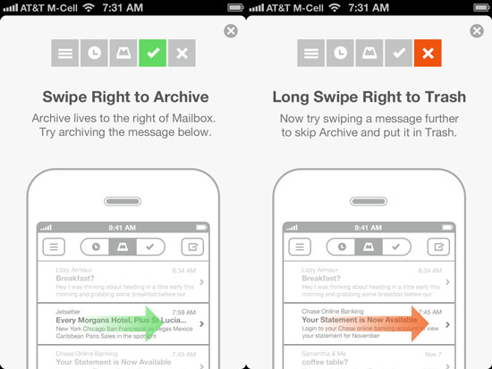 App Mailbox iOS