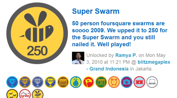App foursquare-swarm