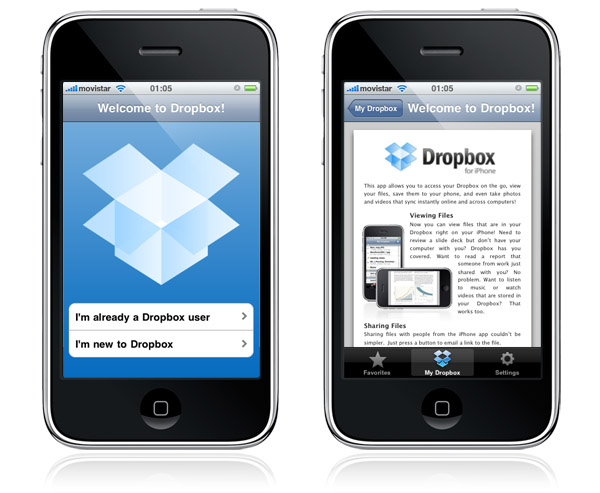 App de Dropbox